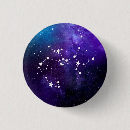 Sagittarius Constellation Zodiac Button