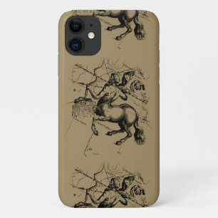 Sagittarius Constellus Karte von Hevelius Case-Mate iPhone Hülle
