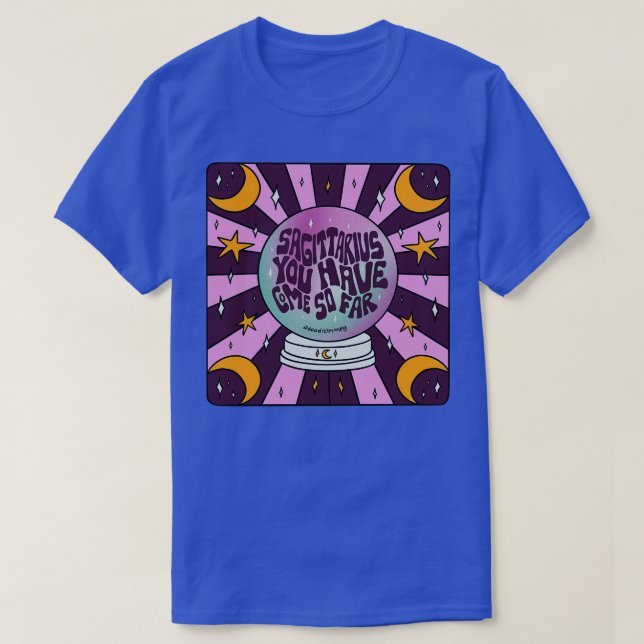 Sagittarius Crystal Ball T-Shirt (Design vorne)