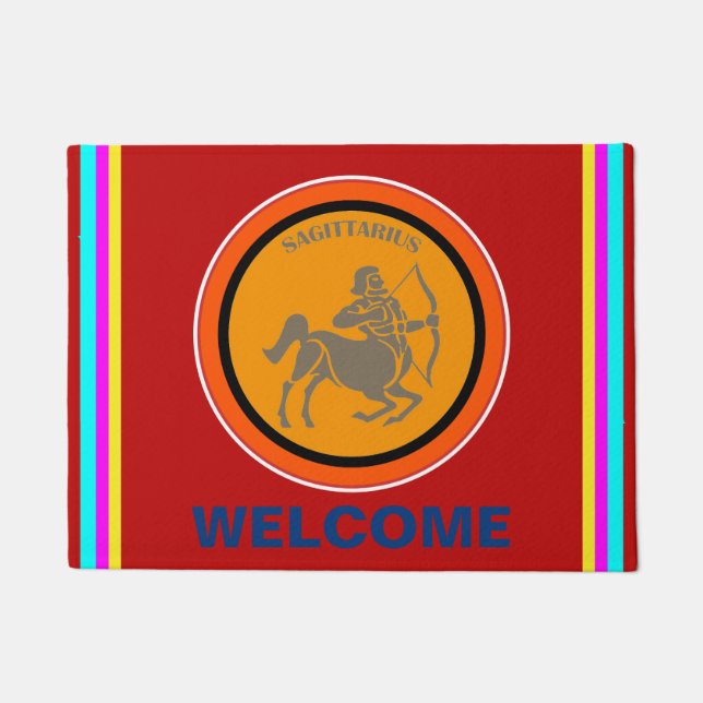 Sagittarius Doormat Fußmatte (Vorderseite)