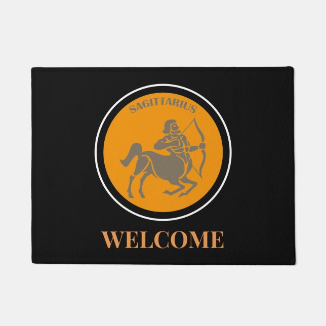 Sagittarius Doormat Fußmatte (Vorderseite)