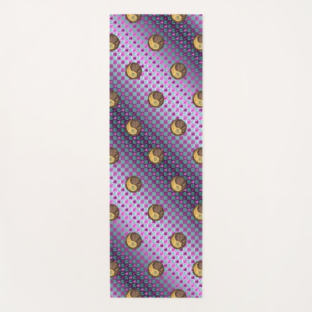 Sagittarius & Earth Snake Yogamatte (Vorderseite)