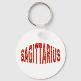 Sagittarius - Firey Orange Yellow Blue Schlüsselanhänger