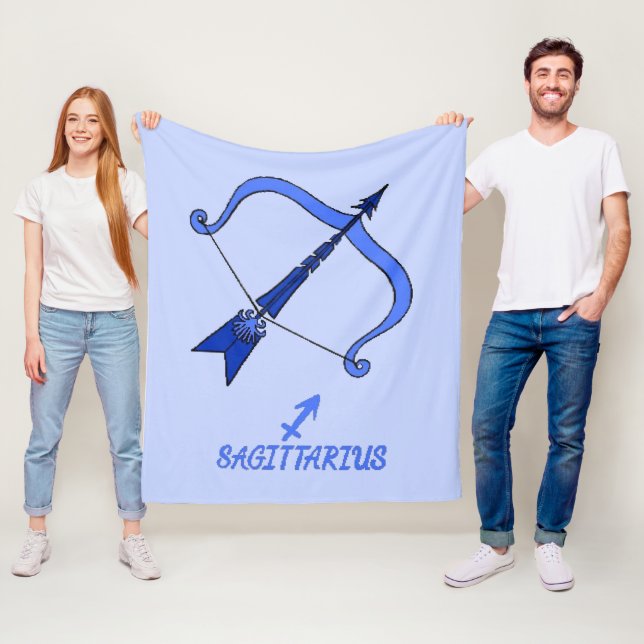 Sagittarius Fleece Blanket (Beispiel)