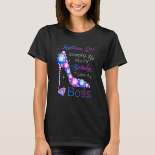 Sagittarius Girl tritt in meinen Geburtstag ein wi T-Shirt