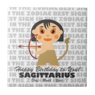 Sagittarius Happy Birthday Fliese
