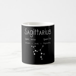Sagittarius Horoskop Astrologie Star Geburt Kaffeetasse