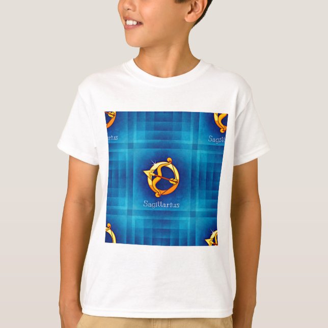 Sagittarius Horoskop T-Shirt (Vorderseite)