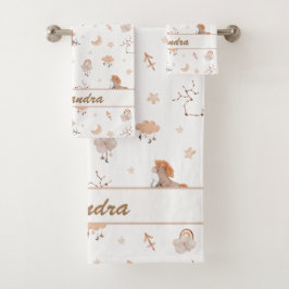 Sagittarius Kid | Niedlich und gemütlich für klein Badhandtuch Set