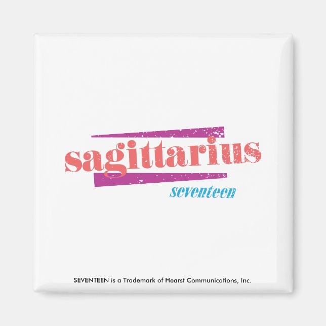 Sagittarius Latpink Magnet (Vorne)