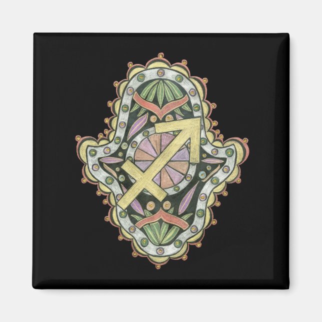 Sagittarius Magnet (Vorne)