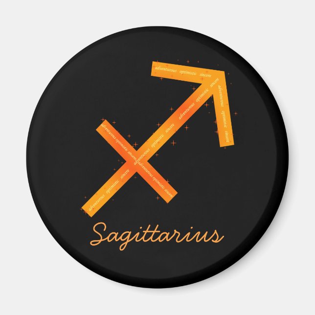 Sagittarius Magnet (Vorne)