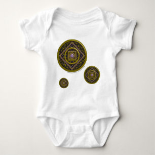 Sagittarius Mandala Kid's and Baby Light Shirt