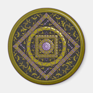 Sagittarius Mandala Magnet