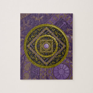 Sagittarius-Mandala-Puzzle Puzzle
