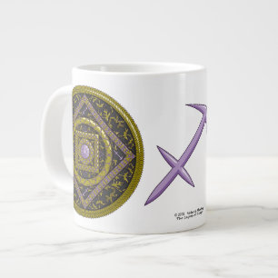 Sagittarius Mandala Specialty Tasse