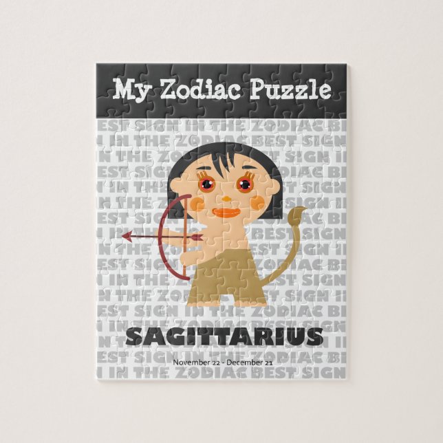 Sagittarius, mein Zodiakrieg Puzzle (Vertikal)