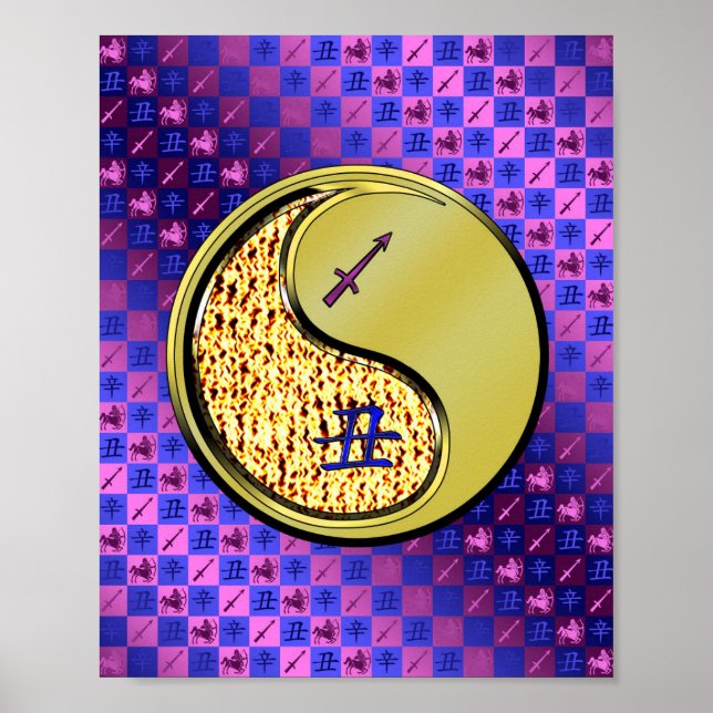 Sagittarius & Metal Ox Poster (Vorne)