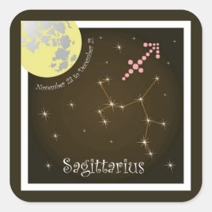 Sagittarius November 23 to December 21 Aufkleber