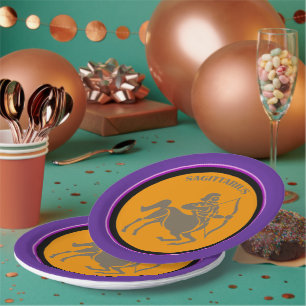 Sagittarius Papierplatte Pappteller