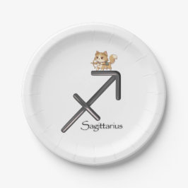 Sagittarius Party Plate Pappteller