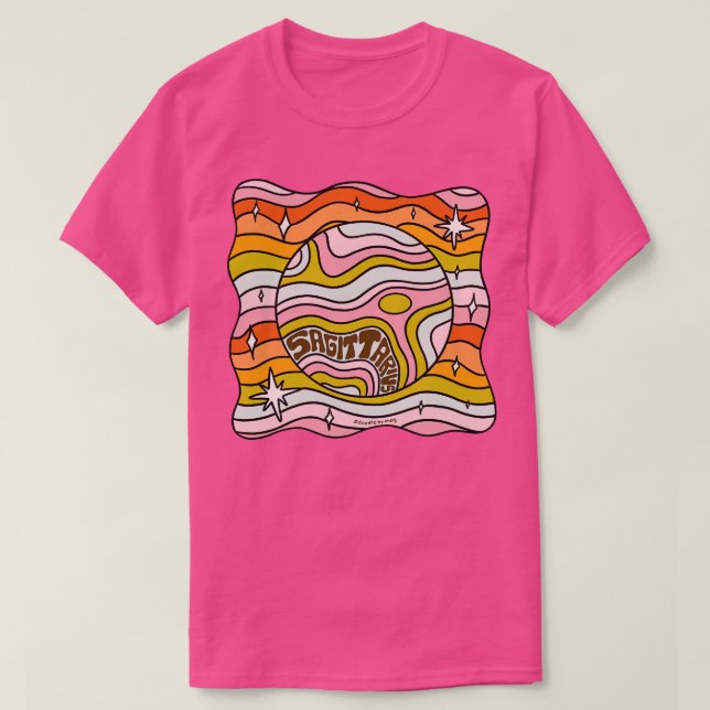 Sagittarius Planet T-Shirt (Design vorne)
