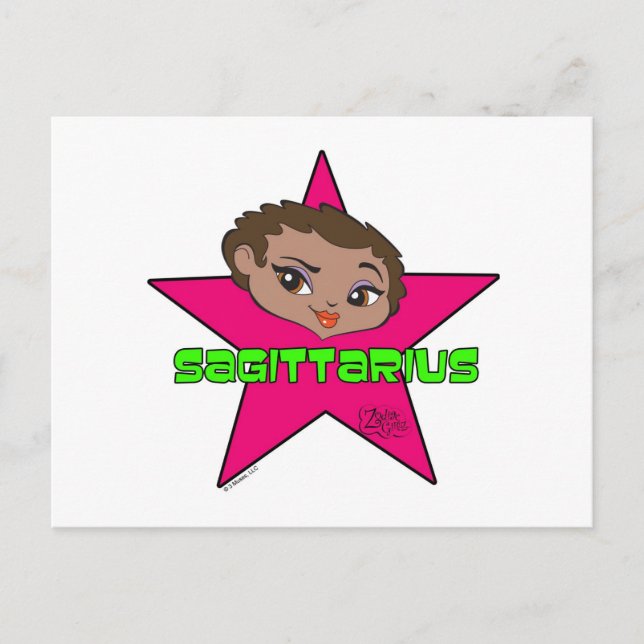 Sagittarius Postcard Postkarte (Vorderseite)