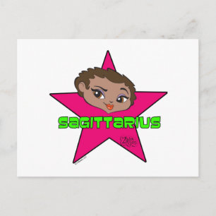 Sagittarius Postcard Postkarte