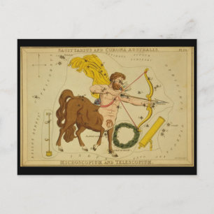 Sagittarius Postcard Postkarte