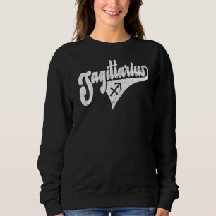 Sagittarius Retro Zodiac, Astrologie, Horoskop, Sa Sweatshirt