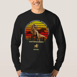 Sagittarius Saurus Zodiac Archer (22.12.21) T-Shirt