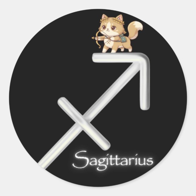 Sagittarius Sticker (Vorderseite)