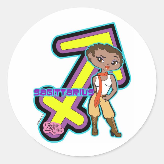 Sagittarius Stickers (Vorderseite)