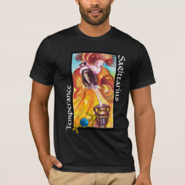 SAGITTARIUS, TEMPERANCE TAROT ZODIAC GEBURTSTAGSIG T-Shirt