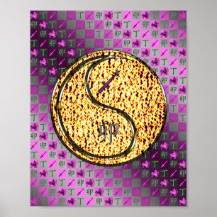 Sagittarius und Feuerwerfer Poster