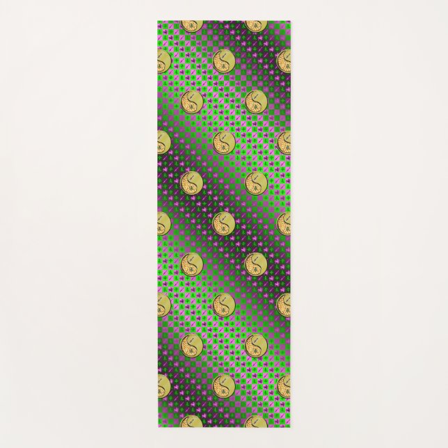 Sagittarius und Metallziege Yogamatte (Vorderseite)