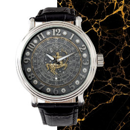 Sagittarius Watch, Tierkreiszeichen, Steampunk, Ed Armbanduhr