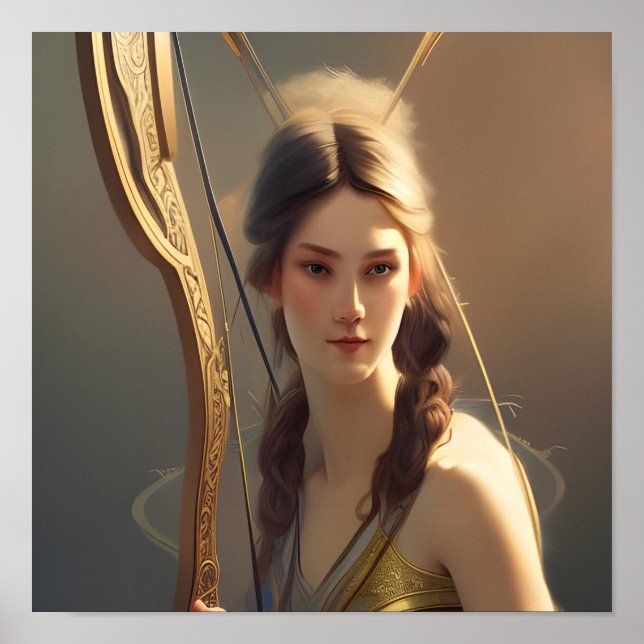 Sagittarius Woman Poster (Vorne)