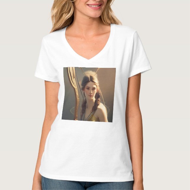 Sagittarius Woman T-Shirt (Vorderseite)