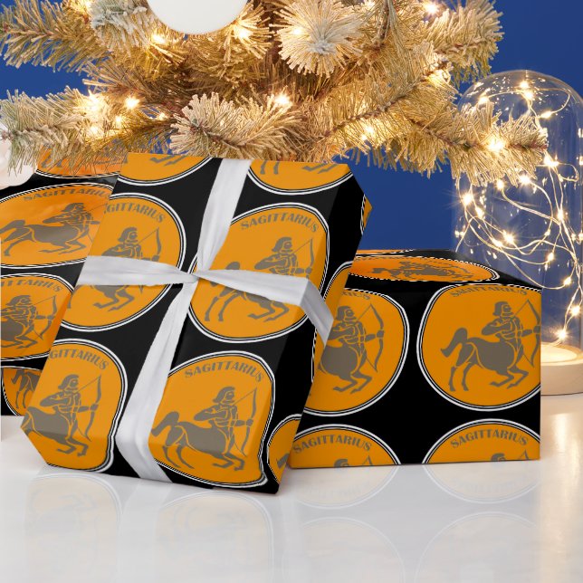 Sagittarius Wrapping Paper Geschenkpapier (Feiertage)