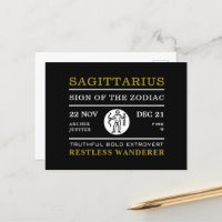 Sagittarius Zeichen des Zodiaks, astrologisch