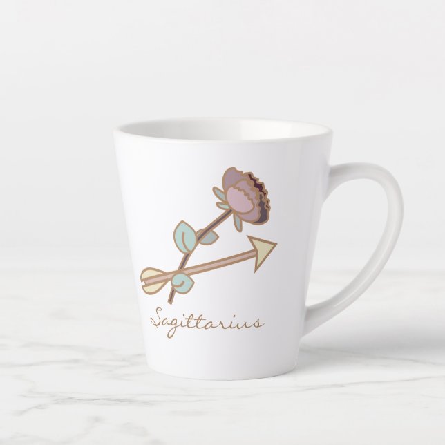 Sagittarius Zodiac Boho Tasse (Rechts)