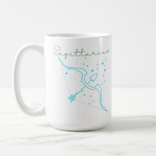 Sagittarius Zodiac Celestial Archer Astrologie Kaffeetasse