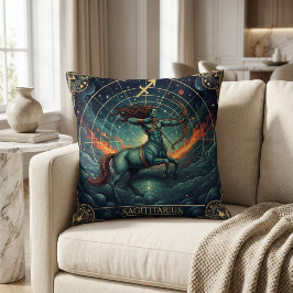 Sagittarius Zodiac Celestial Kissen