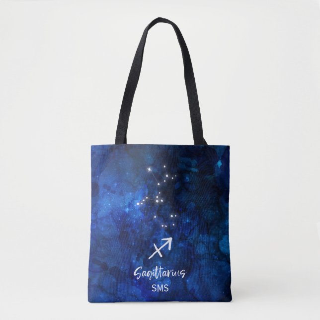 Sagittarius Zodiac Constellation Galaxy Monogram (Vorderseite)