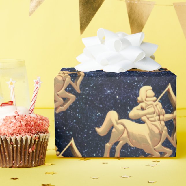 Sagittarius Zodiac Geschenkpapier (Geburtstagsparty)