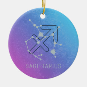 Sagittarius Zodiac Horoscope Star Constellation Keramik Ornament