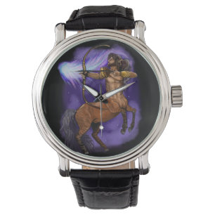 Sagittarius Zodiac Sign Armbanduhr