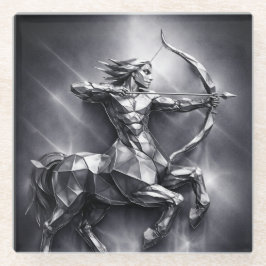 sagittarius zodiac sign glasuntersetzer