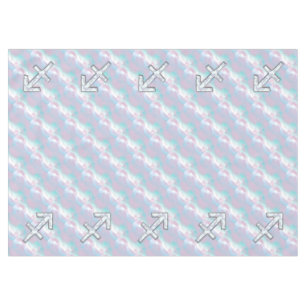 Sagittarius Zodiac Sign on Mother of Pearl Style Tischdecke